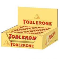 Toblerone -Tablette chocolat au lait suisse miel et amande 100 g