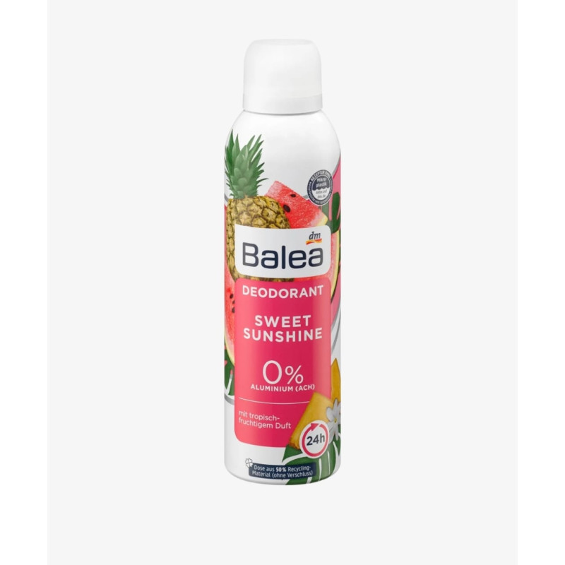 BALEA - Déodorant Sweet Sunshine, 200 ml