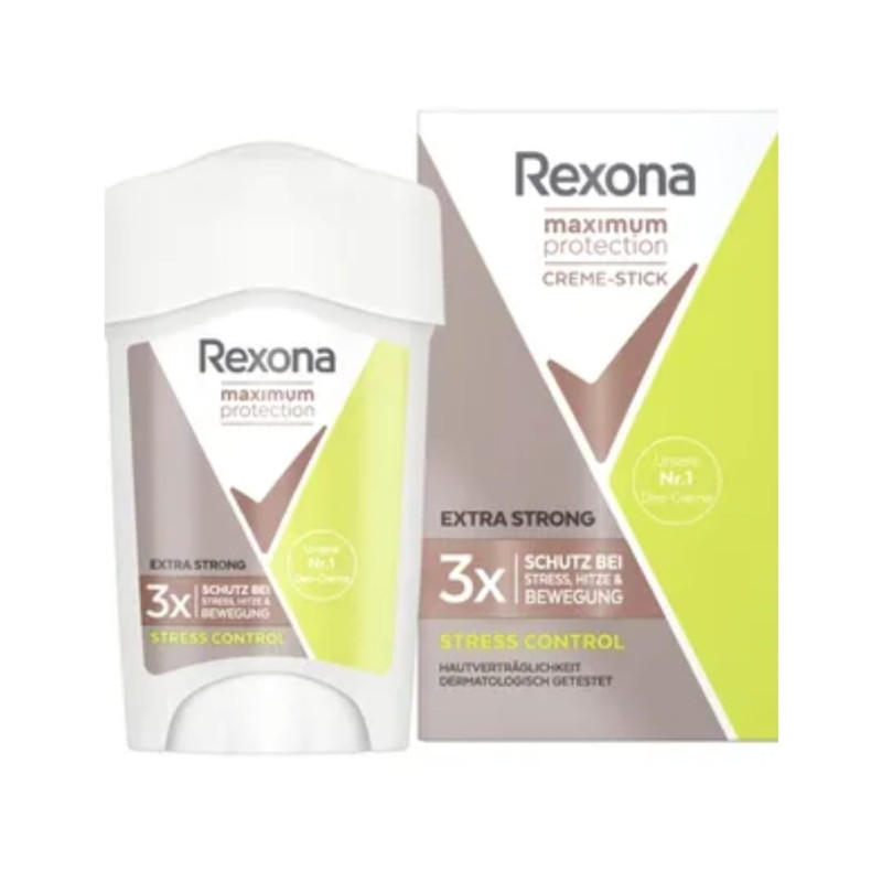 REXONA - Maximum Protection Stress Control anti-transpirant crème 48h 45 ml