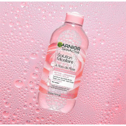 GARNIER - Solution Micellaire Tout En 1 à l'eau de rose 400 ml