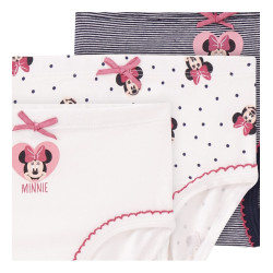 TOPOMINI - Lot de 3 slips Minnie Mouse 86/92 (18-24 mois)