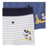 TOPOMINI - Lot de 2 boxer Mickey Mouse avec imprimé bleu foncé / blanc  86/92 (18-24 mois )