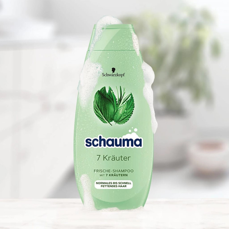 Schauma -  7 Kräuter Shampoing 400 ml