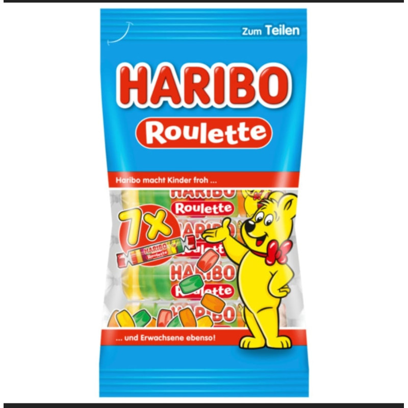 Haribo -Roulette 7 x 25 g