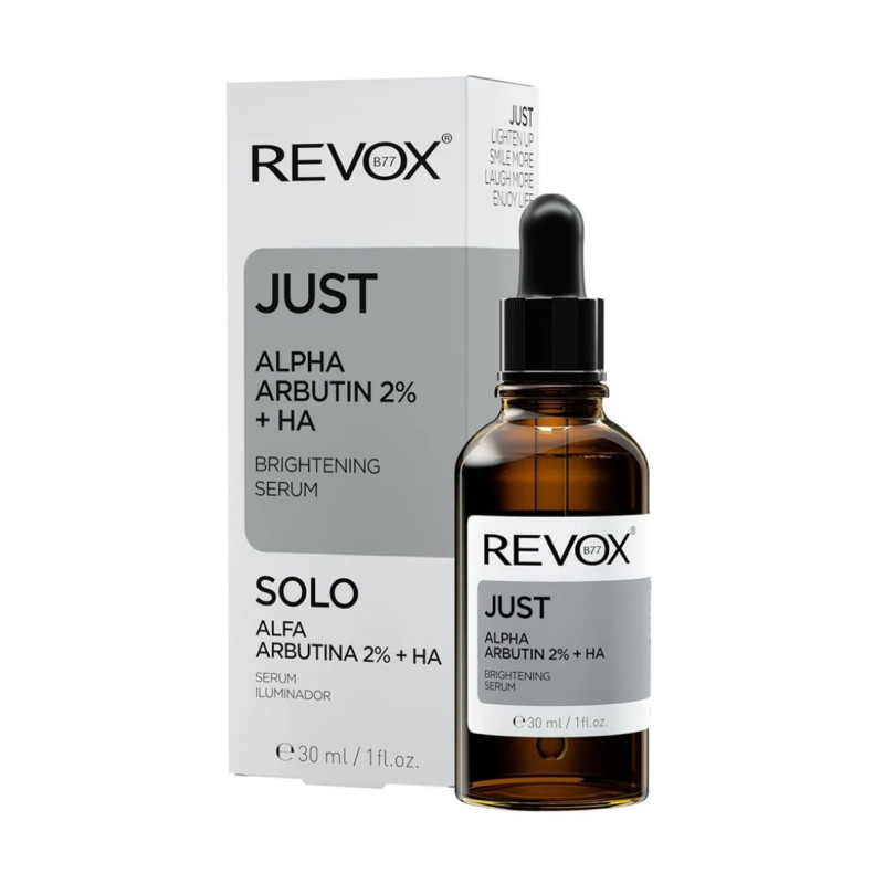 REVOX B77 - JUST Alpha Arbutine 2% + HA   , Un sérum éclaircissant pour le visage0 ml