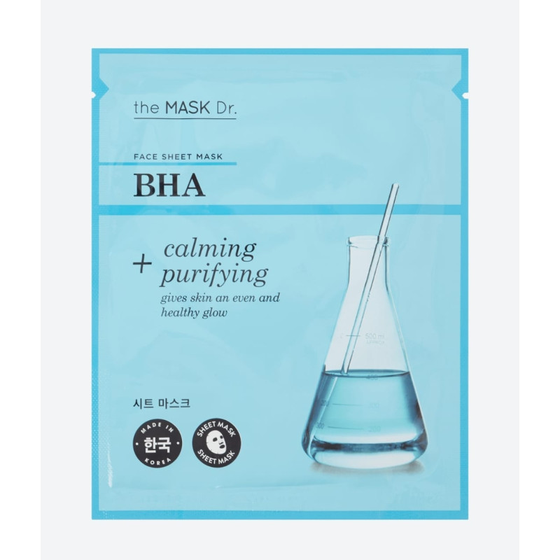 The Mask Dr.- Masque tissu au BHA calmant et purifiant