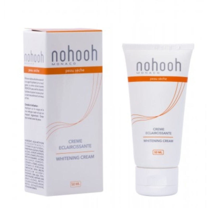 Nohooh - Crème Éclaircissante Peaux sèches 50 ml