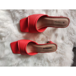 Primark - Mules rouge 37