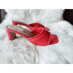 Primark - Mules rouge 37