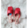 Primark - Mules rouge 37