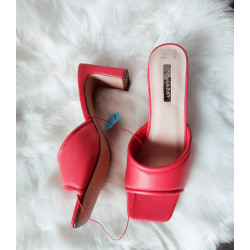 Primark - Mules rouge 37