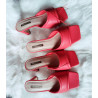 Primark - Mules rouge 37