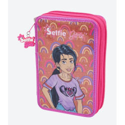 Trousse garnie Selfie Girls 20 x 13 cm