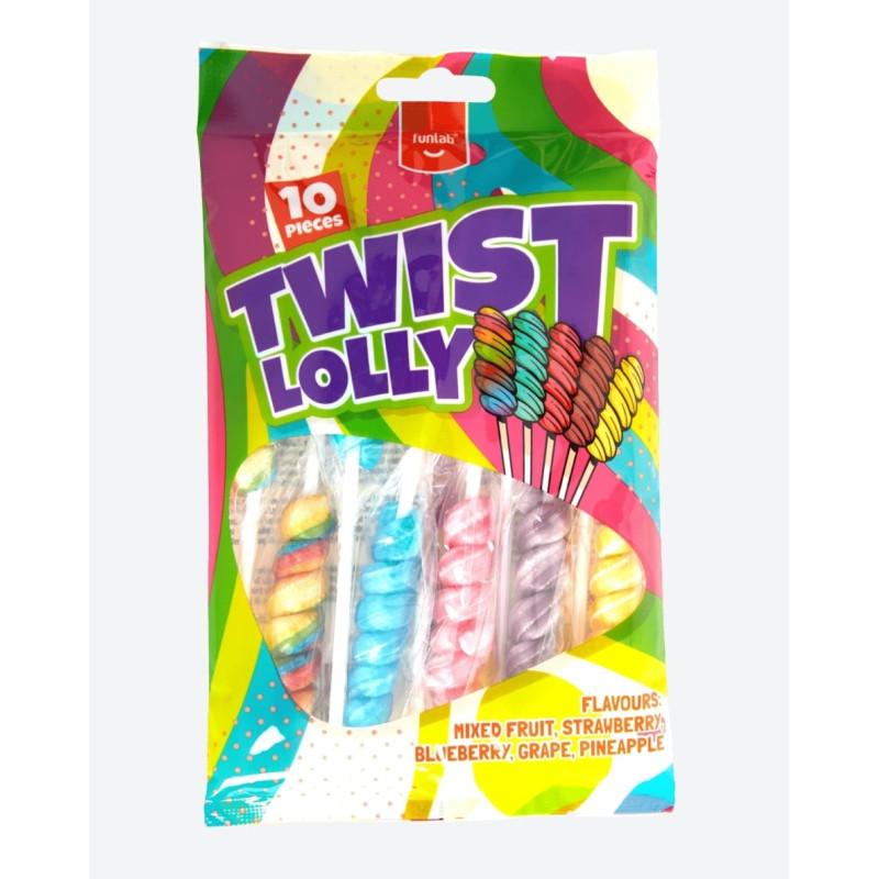 Sucettes Funlab Twist 10 pièces