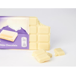 Milka Chocolat - Tablette Chocolat - Blanc, 100 g