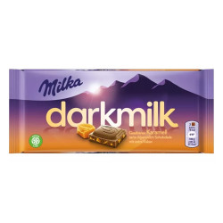 Milka - Dark Milk Caramel salé 85g