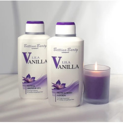 BETTINA BARTY - Lait mains & corps VANILLE VIOLET 500 ml