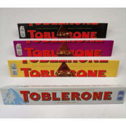 Toblerone -Tablette Chocolat au lait Suisse  Fruits et Noix 100 g