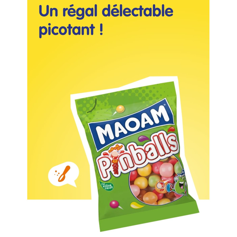 copy of Maoam Kracher Cola 200g Bonbons à mâcher dragéifiés, fourrés de poudre effervescente et au goût de cola