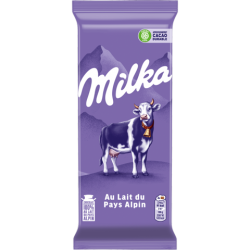 Milka Au Lait Du Pays Alpin 100G