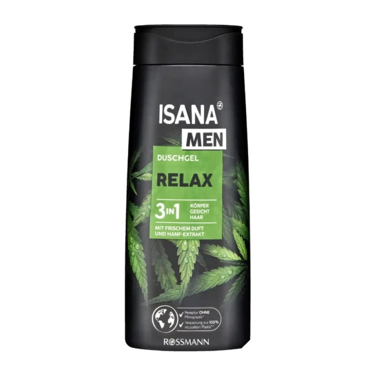 ISANA MEN - Gel douche 3en1 Relax