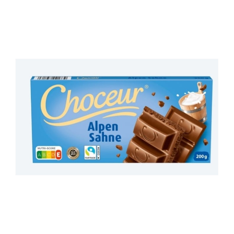 copy of CHOCEUR - Chocolat au lait des Alpes 100 g