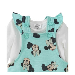 TOPOMINI- Grenouillère et body manches longues Minnie Mouse 56