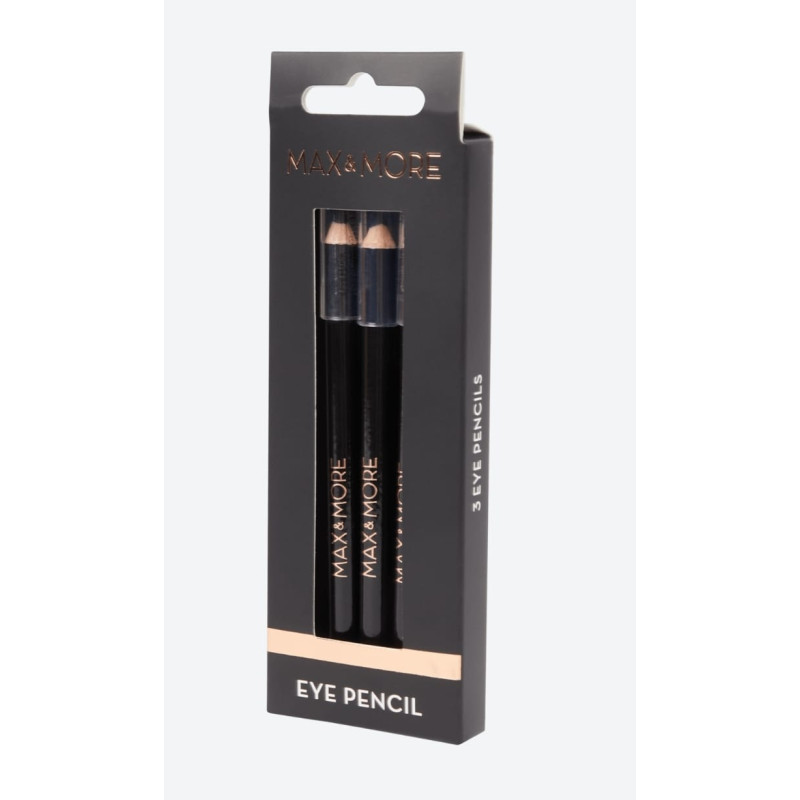 MAX & MORE - Lot de 3 eye pencil