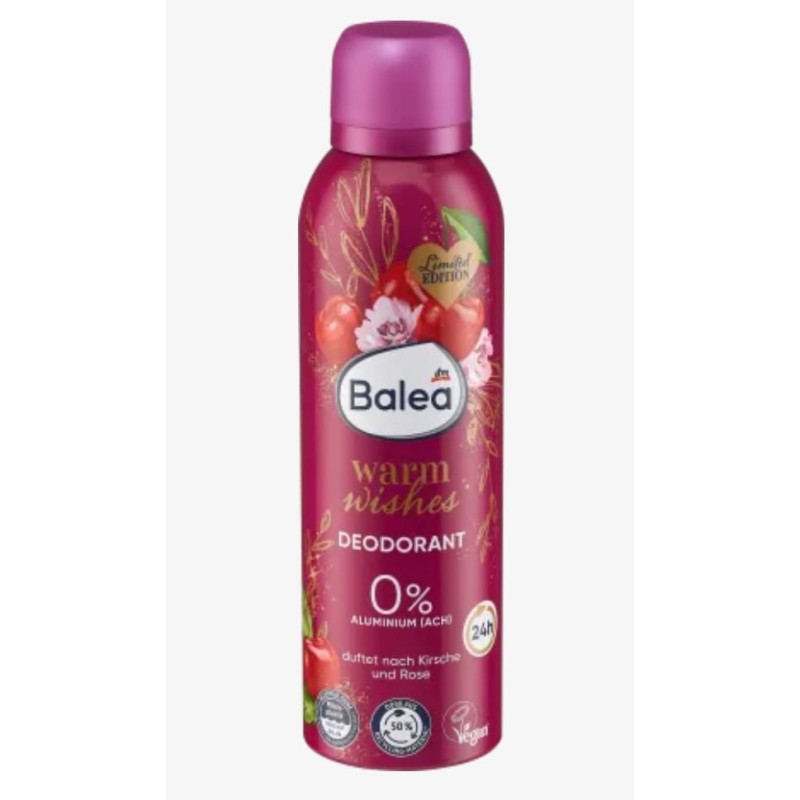 BALEA - Déodorant en spray Warm Wishes, 200 ml