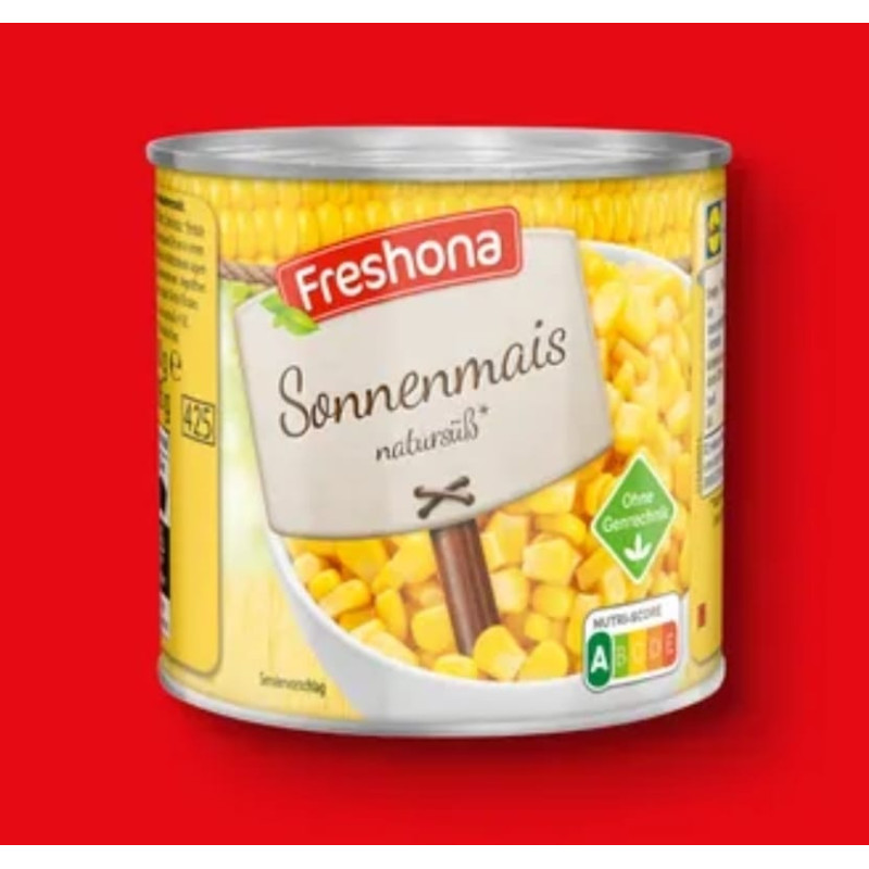 Freshonna - Mais doux sucrée 340 g