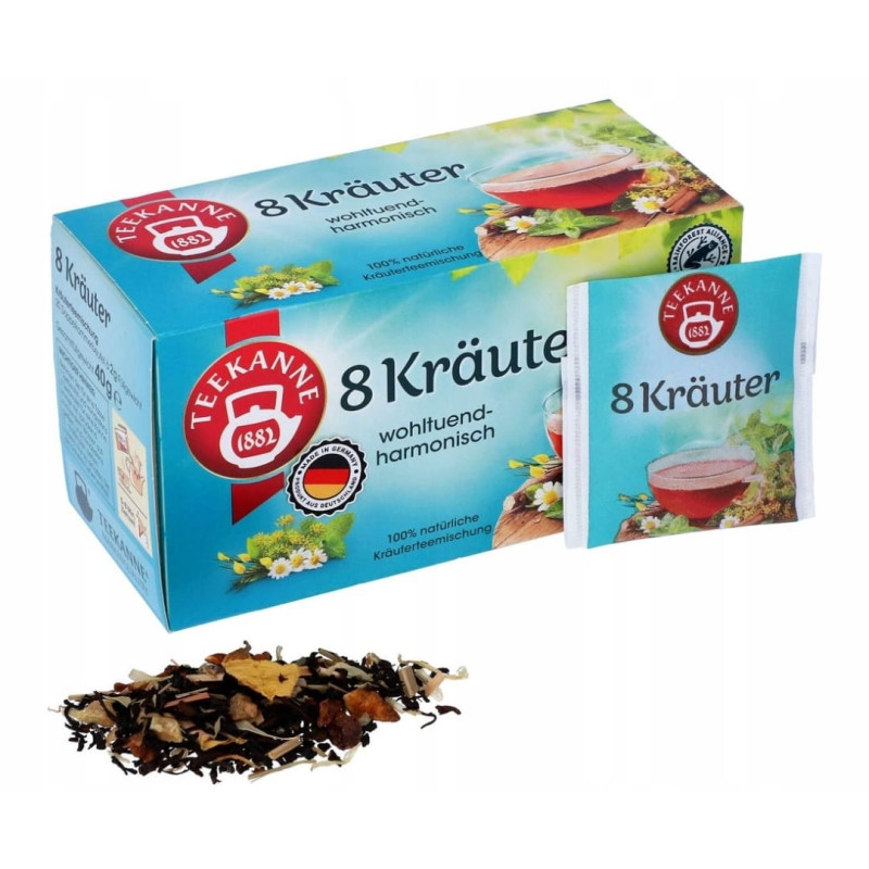 Teekanne - Tee Bien-être 8 herbes 40g, 20 sachets