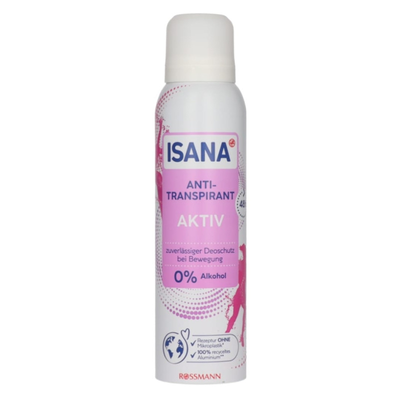 ISANA - Spray Anti-Transpirant Actif 150 ml