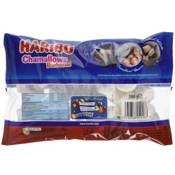 HARIBO - Bonbons Chamallows Barbecue sachet, sucre mousseux, grand emballage, 300 g