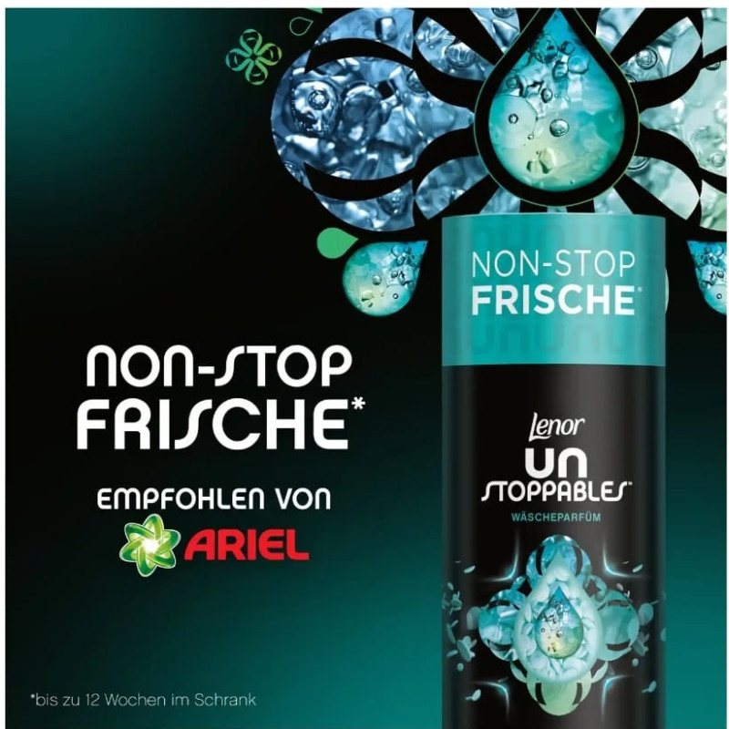 LENOR - Parfum à lessive Fraîcheur Fresh 160 g Perles de linge