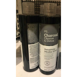 PS...Charcoal Cleanse & Detox - Eau démaquillante micellaire 300 ml