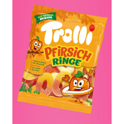 Trolli - Pfirsich ringe  -...