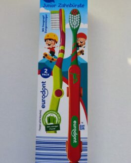 EURODONT Brosses à dents pour enfants 2 pièces à partir de 6 ans