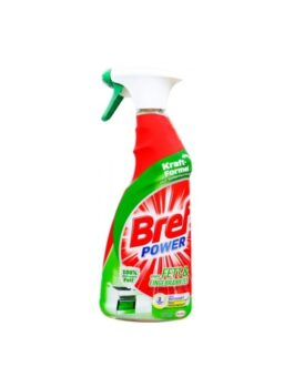 Bref Power contre la graisse et traces de brûlé – Spray dégraissant pour cuisine, cheminée et four 750 ml