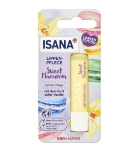 ISANA -Baume Soin des lèvres Sweet Macaron