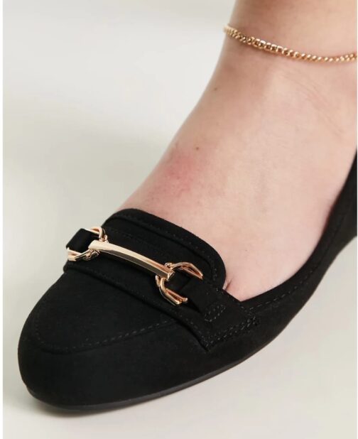 NEW LOOK Ballerine noire 38 – Image 3
