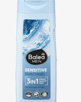 BALEA MEN - Gel douche Sensitive 3 en 1, 300 ml