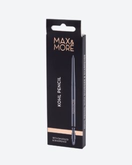 Max & More – Crayon khôl Avec estompeur et taille-crayon avec estompeur et taille-crayon