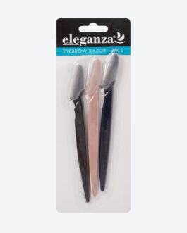 Eleganza – Rasoir à sourcils 3 pièces