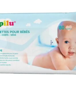LUPILU – Lingettes humides sensitives  pour bébés Sensitive 80 pièces