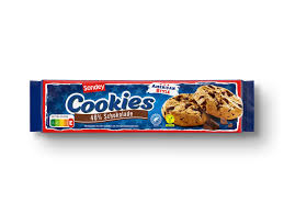 Sondey Cookies au chocolat et aux noisettes 225g  vert