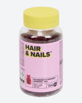 INNOVIT -Gommes pour cheveux et ongles Blueberry 60 gommes | 145 g