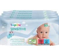 LUPILU – Lingettes humides pour bébé sensitive 80 pièces