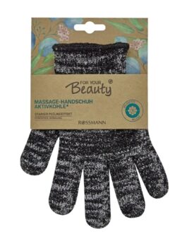 FOR YOUR Beauty – Gant de massage au charbon actif