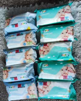 LUPILU – Lingettes humides pour bébé Comfort 80 pièces